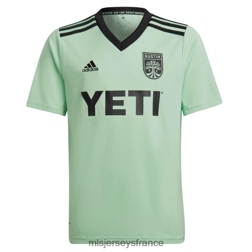 Jersey austin fc emiliano rigoni adidas menthe 2023 le kit sentimiento réplique maillot de joueur enfants MLS Jerseys 8664VV1185