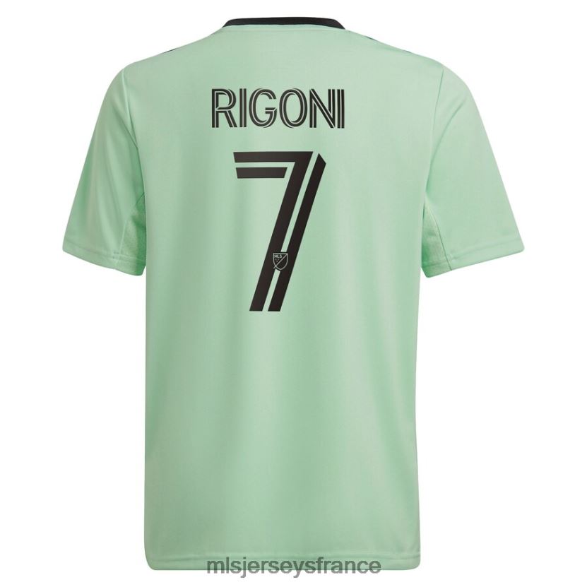 Jersey austin fc emiliano rigoni adidas menthe 2023 le kit sentimiento réplique maillot de joueur enfants MLS Jerseys 8664VV1185