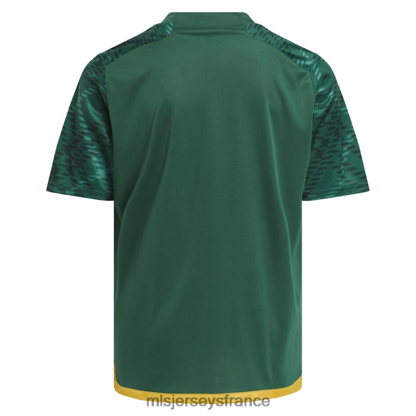 Jersey maillot réplique Portland Timbers adidas vert 2023 Portland Plaid Kit enfants MLS Jerseys 8664VV136