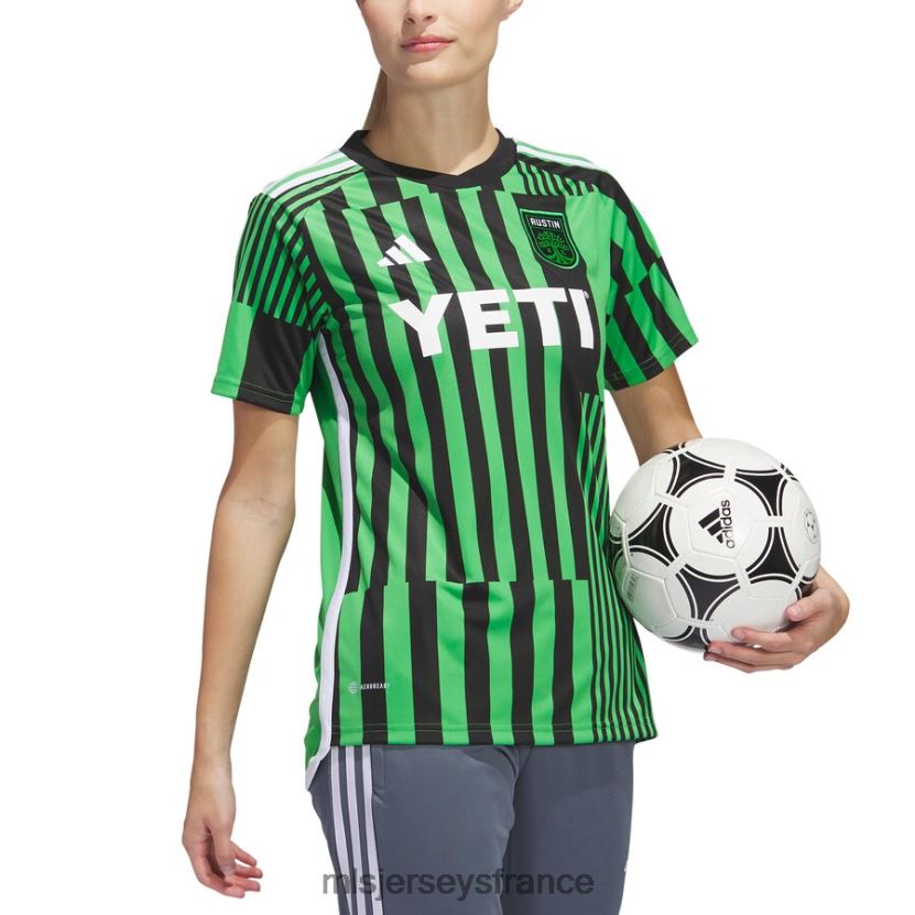 Jersey maillot réplique austin fc adidas vert 2023 las voces kit femmes MLS Jerseys 8664VV151