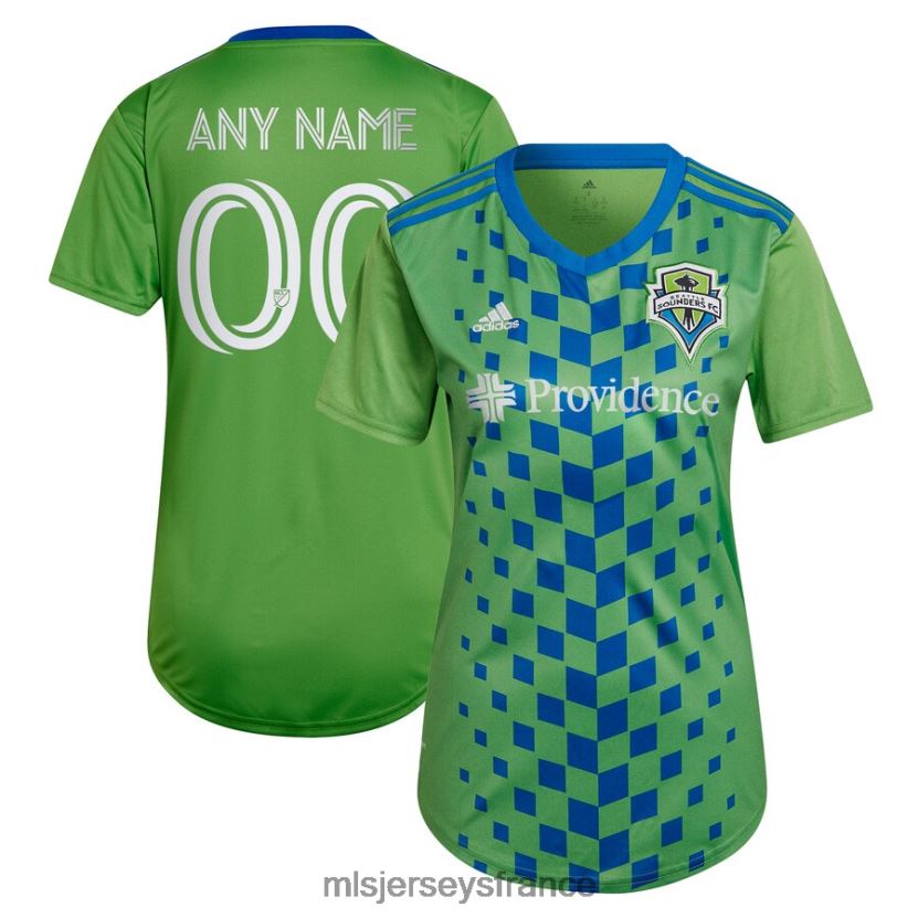 Jersey maillot personnalisé Seattle Sounders FC adidas vert 2023 Legacy vert réplique femmes MLS Jerseys 8664VV358