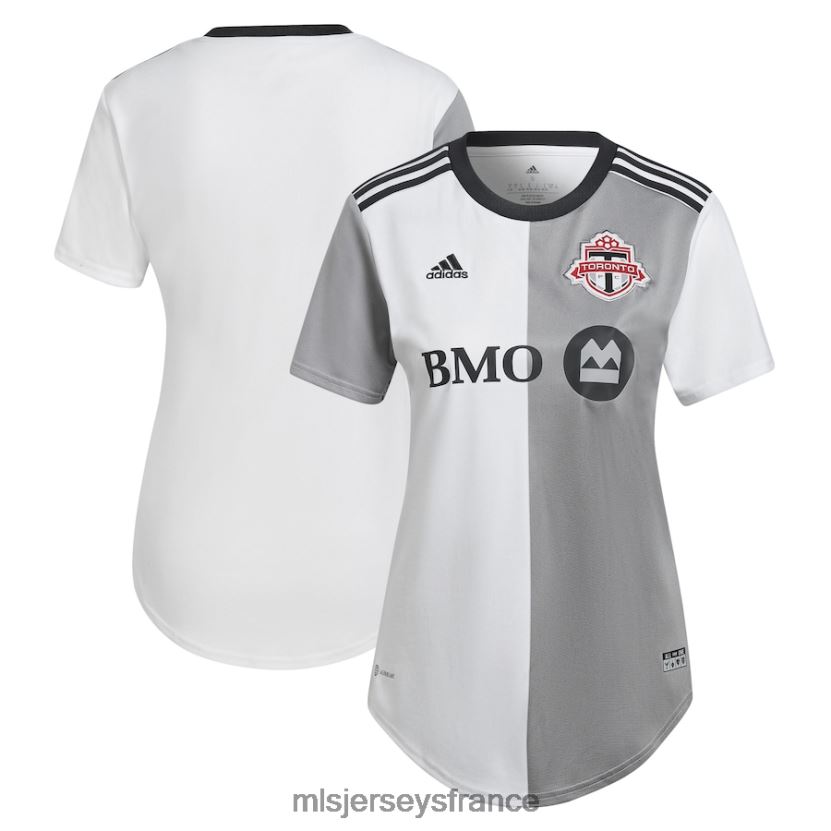 Jersey toronto fc adidas blanc 2022 community kit réplique maillot vierge femmes MLS Jerseys 8664VV997