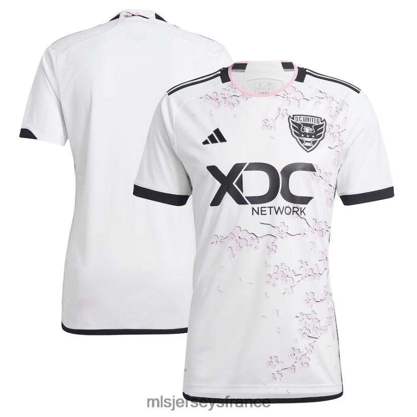 Jersey d.c. maillot réplique United adidas blanc 2023 The Cherry Blossom Kit Hommes MLS Jerseys 8664VV43