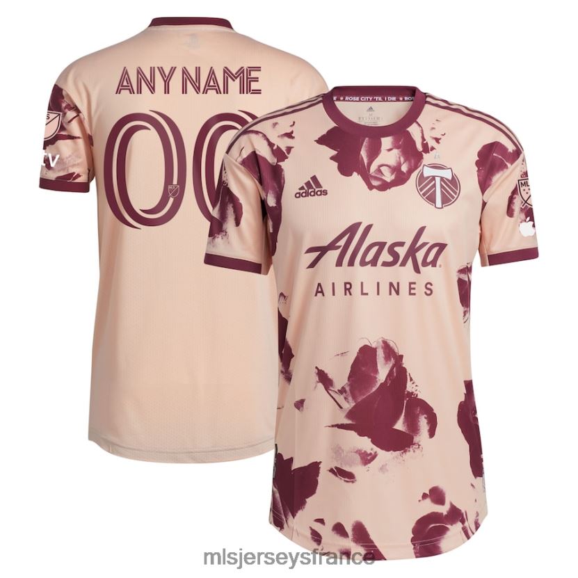 Jersey Portland Timbers adidas rose 2023 Heritage Rose kit authentique maillot personnalisé Hommes MLS Jerseys 8664VV1196