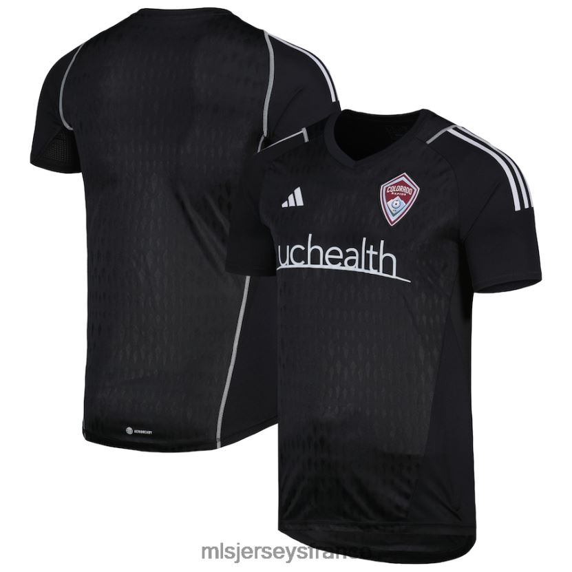 Jersey maillot de gardien de but réplique colorado rapids adidas noir 2023 Hommes MLS Jerseys 8664VV637