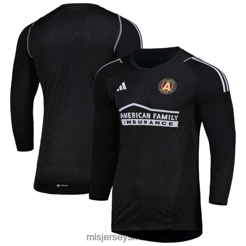 Jersey atlanta united fc adidas noir 2023 maillot de gardien de but réplique à manches longues Hommes MLS Jerseys 8664VV412