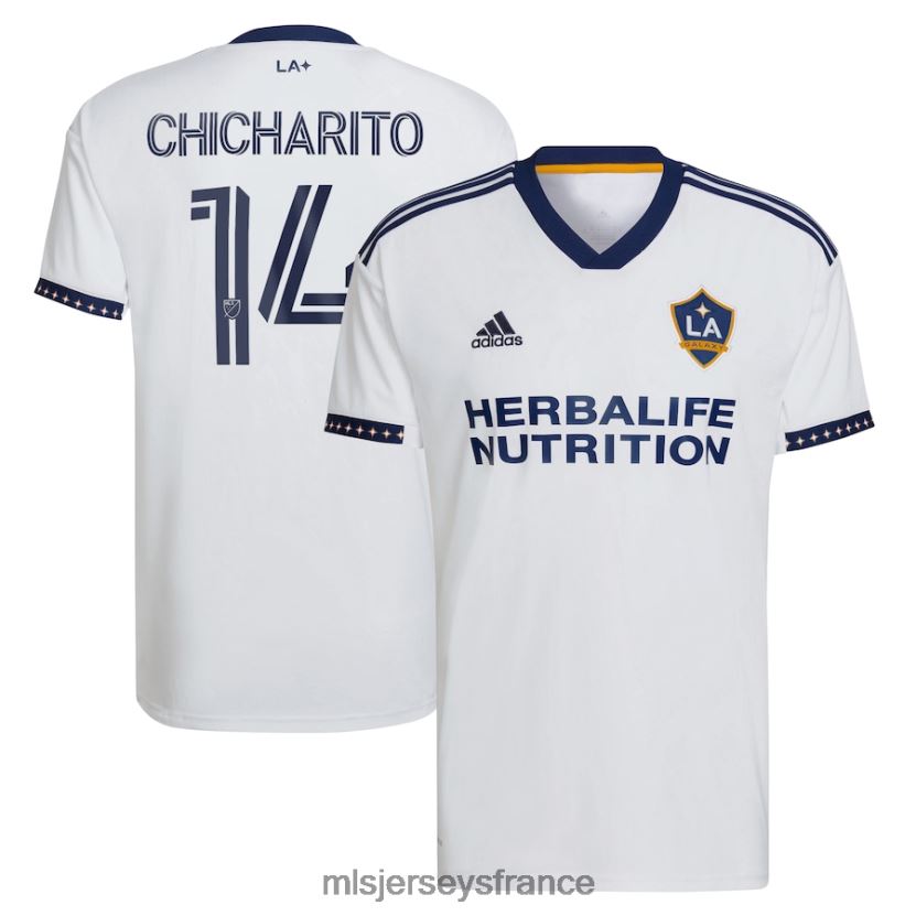 Jersey la galaxy chicharito adidas blanc 2022 city of dream kit réplique maillot de joueur Hommes MLS Jerseys 8664VV308