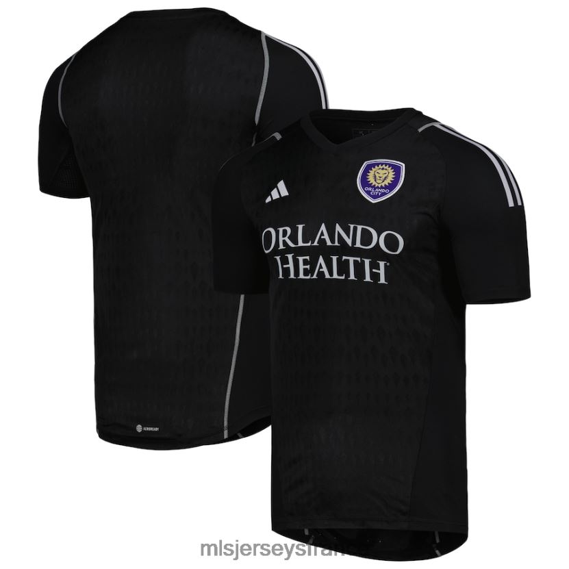 Jersey maillot de gardien de but réplique orlando city sc adidas noir 2023 Hommes MLS Jerseys 8664VV333
