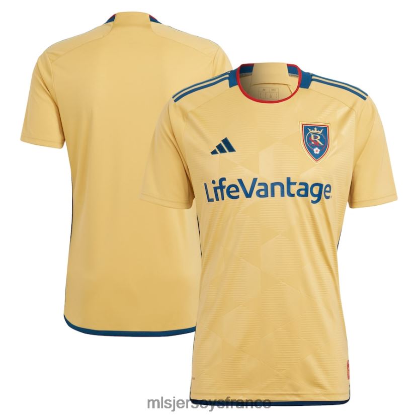 Jersey maillot réplique adidas gold 2023 du lac salé réel The Beehive State Kit Hommes MLS Jerseys 8664VV138